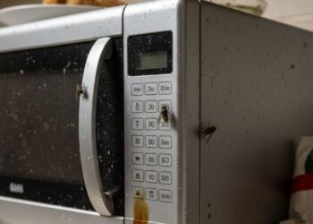 Como eliminar o cheiro que atrai moscas no micro-ondas