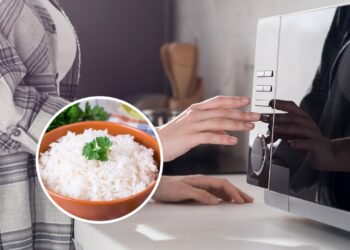 O jeito mais prático e rápido de fazer arroz soltinho no micro-ondas