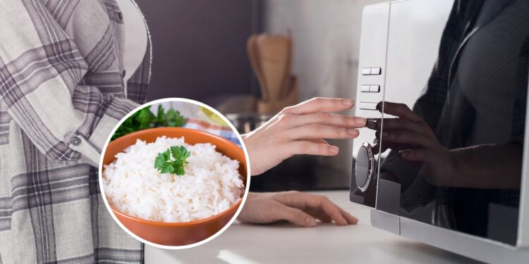 O jeito mais prático e rápido de fazer arroz soltinho no micro-ondas