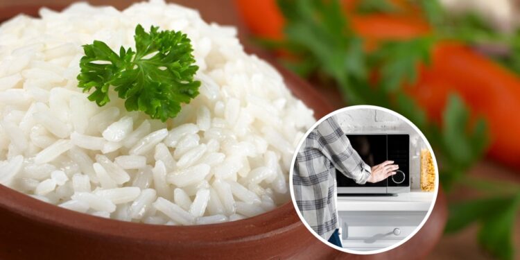 O jeito mais prático de preparar arroz rápido e sem erro no micro-ondas