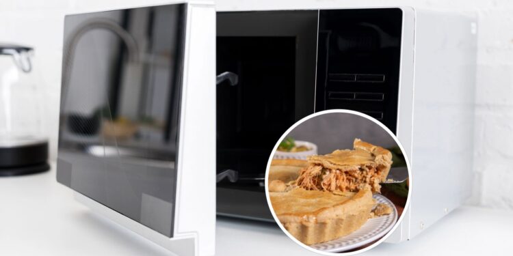 A tortinha de frango mais rápida e gostosa que você vai fazer no micro-ondas