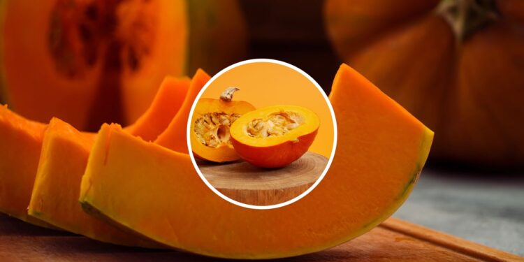 Como tirar a casca de abóbora usando o micro-ondas