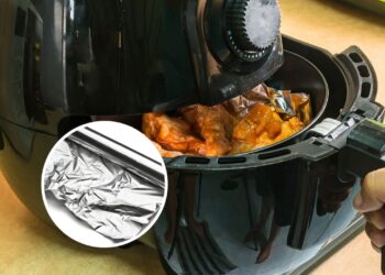 Papel alumínio pode ser utilizado dentro da air fryer com essas dicas