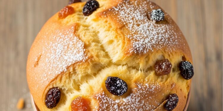 Panetone de micro-ondas pronto em 2 minutos e com sabor de Natal