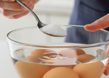 Por que colocar sal na água muda tudo na hora de cozinhar ovos