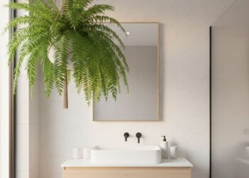 Essas plantas pendentes ajudam a repelir mosquitinhos de banheiro