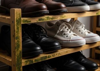 Esses truques resolvem o mofo da sapateira rapidamente