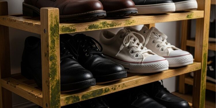 Esses truques resolvem o mofo da sapateira rapidamente