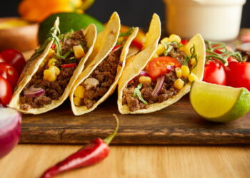 Receitas de tacos para refeições leves e ricas em fibras