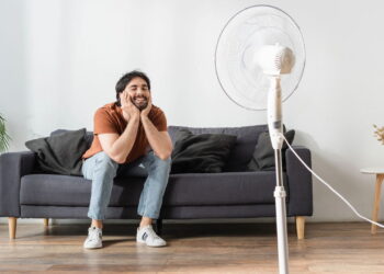 Esse botão do ventilador pode transformar o fluxo de ar em segundos