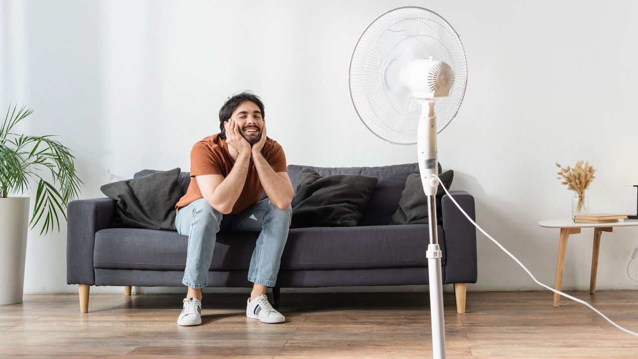 Esse botão do ventilador pode transformar o fluxo de ar em segundos