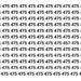 Poucos conseguem encontrar o número 457 entre os 475 em 10 segundos