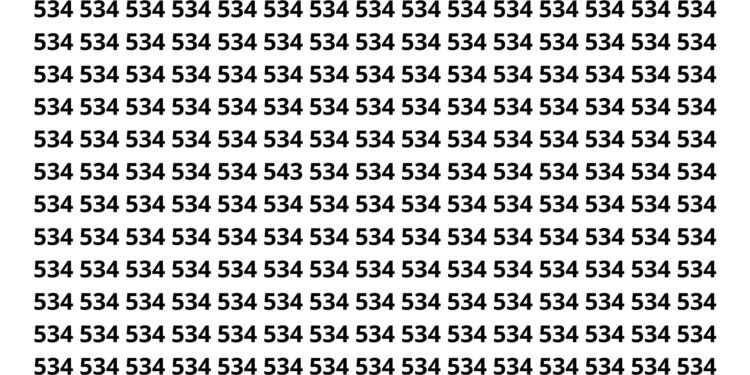 Ache em 9 segundos o número diferente e veja se seu foco está acima da média