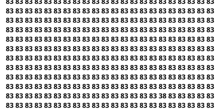 Encontre o número 38 antes que o cronômetro chegue a 10 segundos