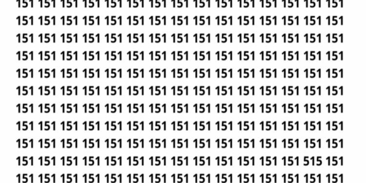 Apenas 3 em 20 pessoas conseguem encontrar o número escondido na imagem