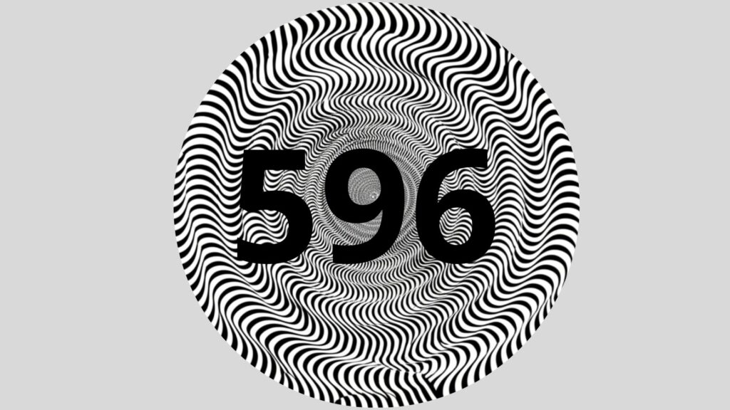 Poucos conseguem enxergar o número 596 nesta imagem