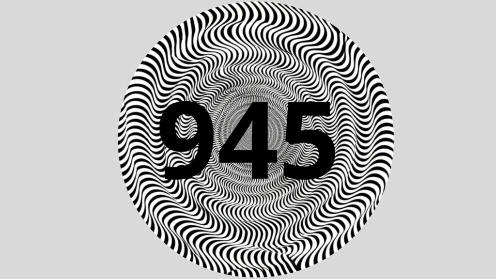 Apenas 3 em 20 pessoas encontram o número 945 na ilusão de ótica