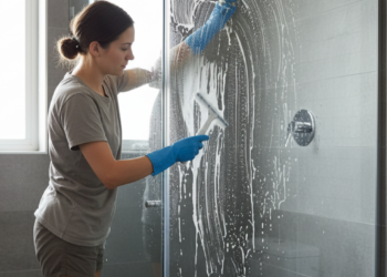 O segredo para manter o box de chuveiro brilhando por muito mais tempo