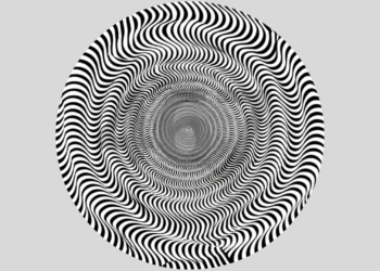 Poucos conseguem enxergar o número camuflado no meio dos círculos