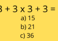 5 a cada 20 pessoas é capaz de resolver esse problema matemático em 7 segundos