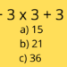 5 a cada 20 pessoas é capaz de resolver esse problema matemático em 7 segundos