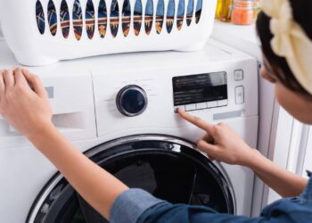 A configuração da máquina de lavar que economiza água e sabão