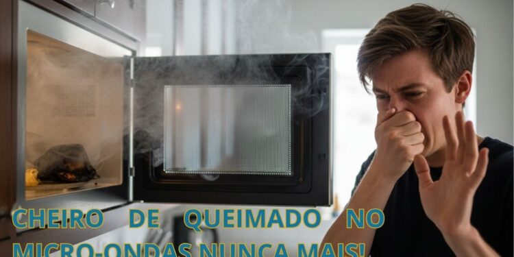 Como tirar o cheiro de queimado do micro-ondas de forma prática