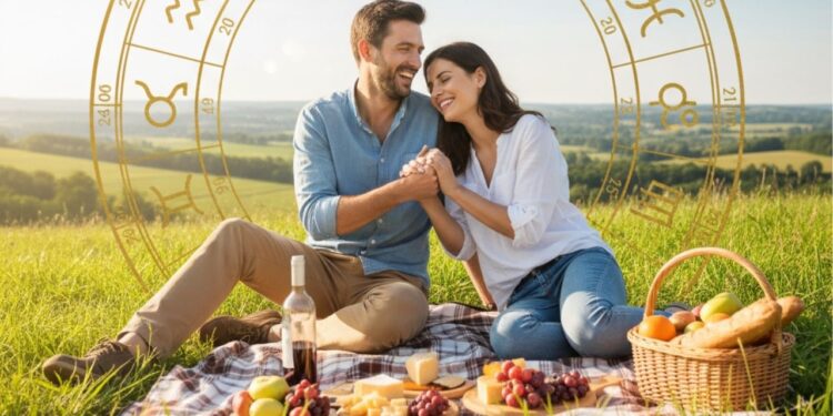 2 signos que irão se relacionar amorosamente neste mês