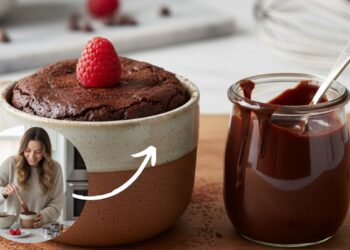 Brownie de caneca delicioso para você fazer em 10 minutos