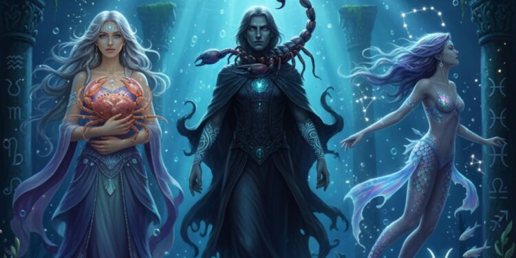 Previsão semanal para os signos de água