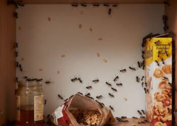 A melhor forma de acabar com formigas no armário de comida