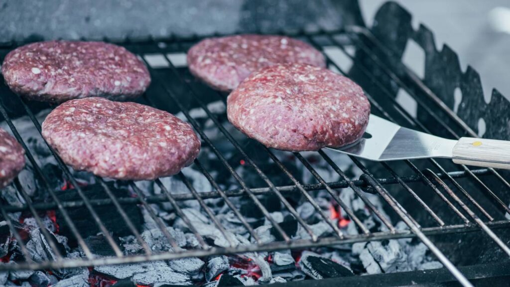 Altura certa da grelha para deixar a carne no ponto perfeito