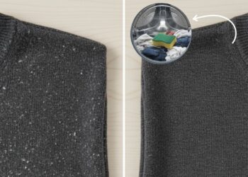 Dica infalível para evitar bolinhas nas roupas durante a lavagem
