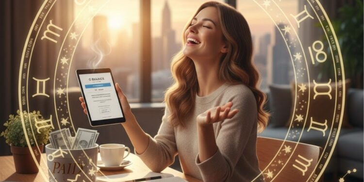 Os 5 signos que vão quitar suas dívidas em outubro de 2025