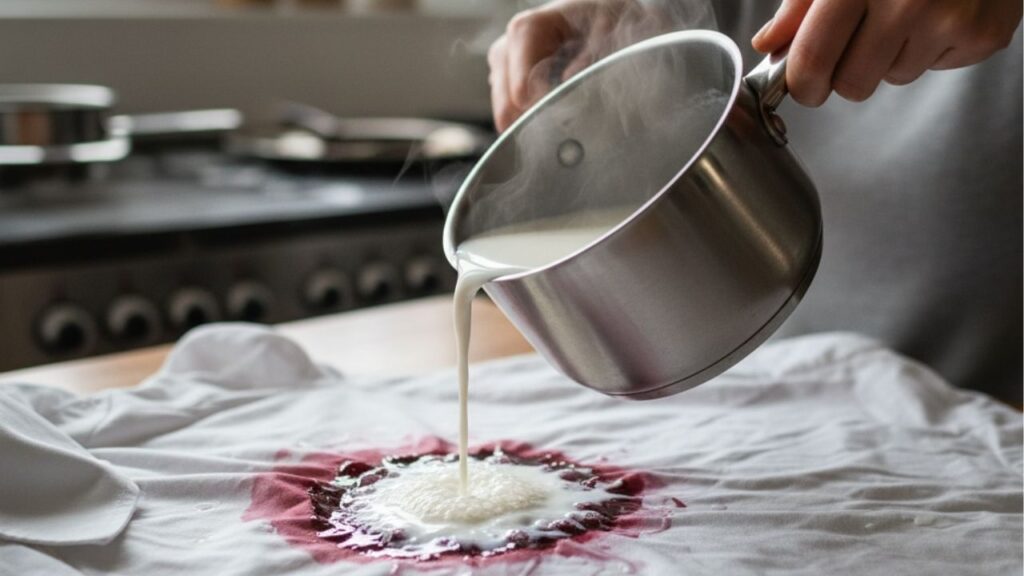 Como tirar mancha de vinho de roupa branca com truques caseiros