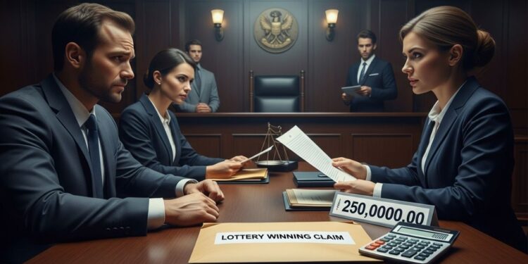 Homem ganha US$ 1 milhão na loteria e enfrenta disputa judicial com ex-namorada que alega ter direito ao prêmio