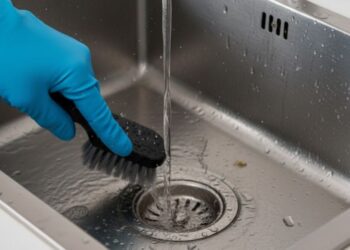 Limpe o ralo da pia e elimine ovos de insetos de forma eficaz