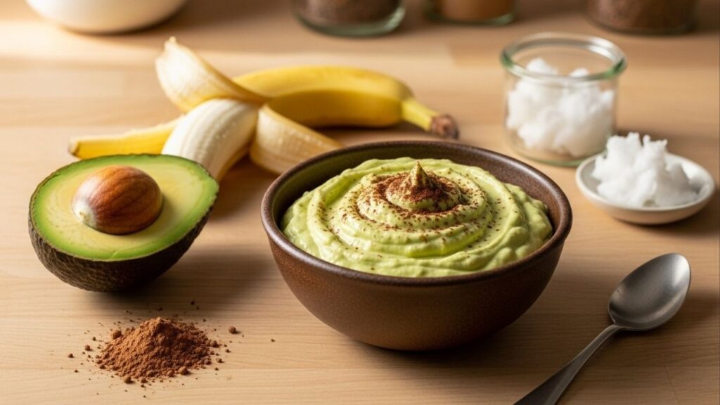 Sobremesa cremosa sem leite nem açúcar pronta em 5 minutos