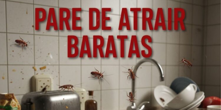 Os 3 erros mais comuns na limpeza que atraem infestações de baratas