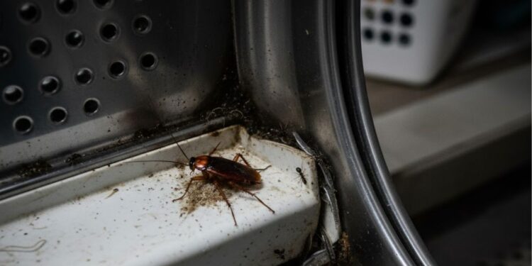 Elimine naturalmente os odores e os insetos da máquina de lavar