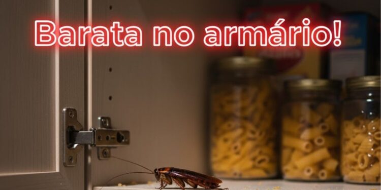 Estes hábitos facilitam a entrada das baratas nos armários