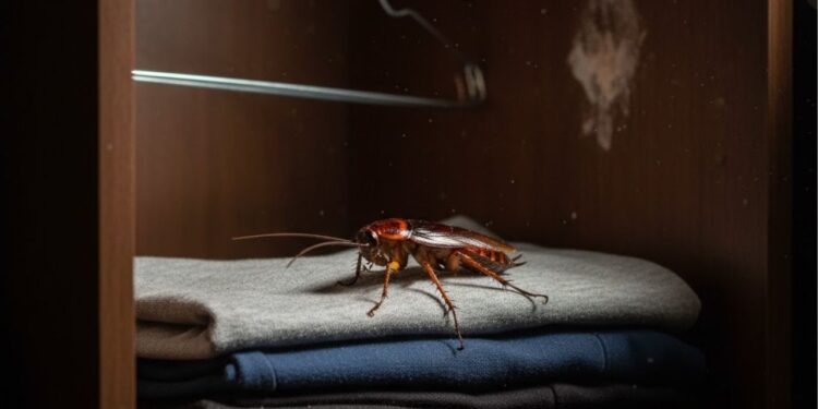 Truque caseiro para afastar as baratas do guarda-roupa naturalmente
