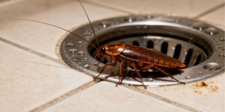 Este item impede baratas de subirem pelo ralo da sua casa