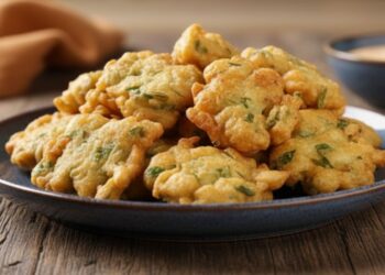 Nem acelga, nem espinafre: o bolinho frito feito com uma folha verde surpreendente