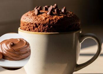 O melhor bolo de caneca do mundo feito em 1 minuto