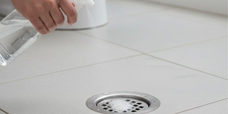 Borrife esta mistura no ralo e diga adeus às baratas e mosquitinhos