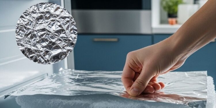 Como remover o gelo do freezer em minutos com papel alumínio e reduzir a conta de luz