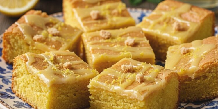 Sem farinha ou manteiga: como fazer um brownie de limão mais saudável