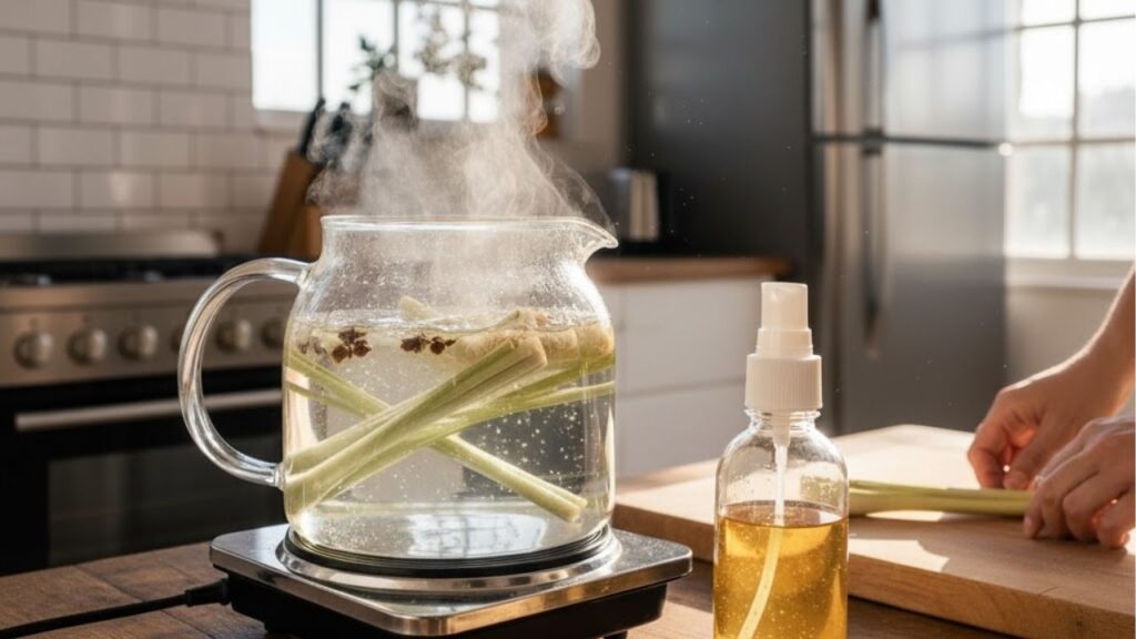 Esta mistura com ervas repele insetos dos eletrodomésticos como mágica