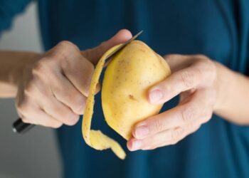 Adicionar cascas de batata no limoeiro pode transformar sua colheita